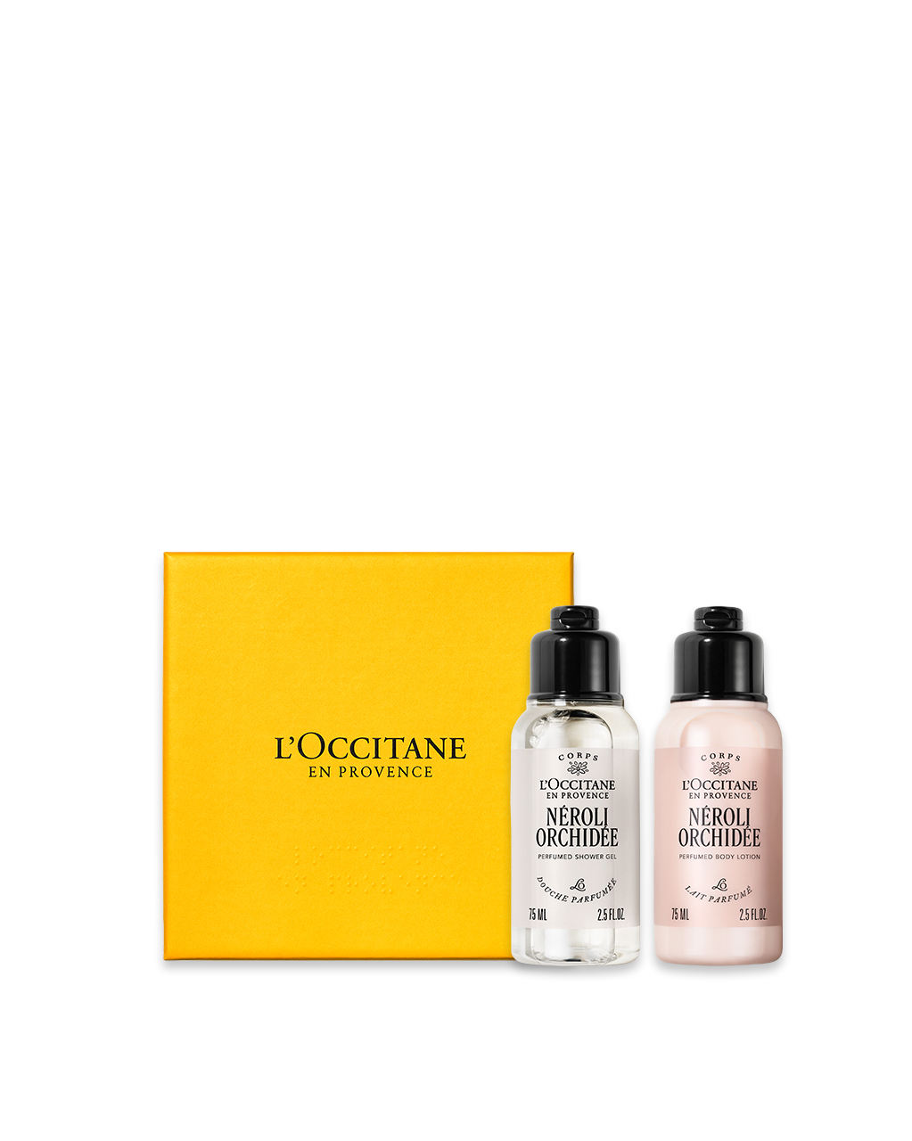Presente Travel Size: Sabonete e Lo&ccedil;&atilde;o N&eacute;roli Orchid&eacute;e (N&eacute;roli & Orqu&iacute;dea)